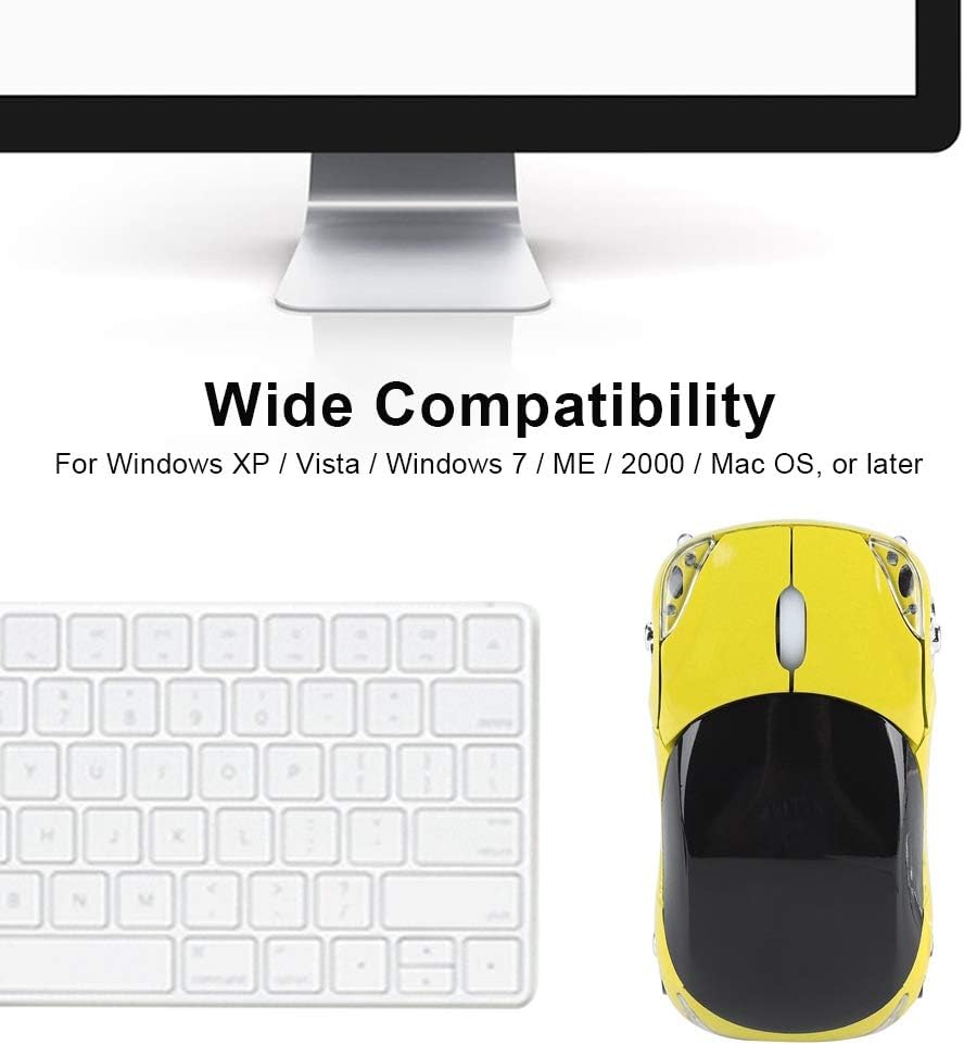 Kafuty 2.4G Wireless Mouse for Children, 1600DPI Optical Mouse with USB Receiver, for Mac/ME/Windows PC/Tablet Gaming Office - Image 5