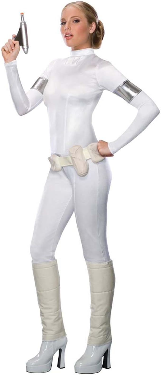 white tight jumpsuit