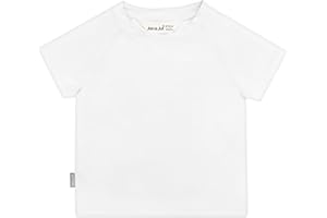 Jan & Jul Quick Dry Short Sleeve Rash Guard, UPF 50 Beach Swim Shirt for Toddlers and Kids