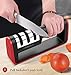 Neuleben Kitchen Knife Sharpener-3-Stage Knife Sharpening Tool Diamond Coated Wheel System for Straight Knives,Ceramic Knives,Scissors,Safe and Easy to Use