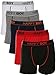 Dimore® Boys 5 Pack Classic Boxer Briefs Underwear Boxers for Boy Colors may vary