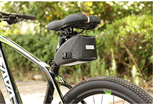 WHEEL UP Reflective Waterproof Tube MTB Mountain Road Bicycle Bag Cycling Saddle Frame Bag Seat Bag For Bike Cycling Accessories