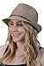 H-6108-50307 Fedora - Brown Multi w/ Beaded Ropes