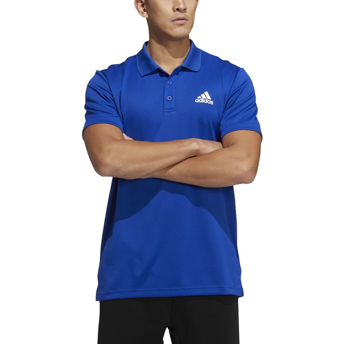 Polo adidas diseñado para mover tres rayas - Entrenamiento para hombre L