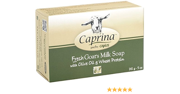 Canus goat's Milk bar soap with olive Oil and Wheat protein - 5oz (779242000979)