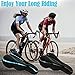 Cevapro Soft Silicone Gel Padded Bike Seat Cover - Improved Comfort Bicycle Seat Cover for Spin, Stationary, Cruiser, Mountain, Road Bike - Outdoor Cycling (Black)