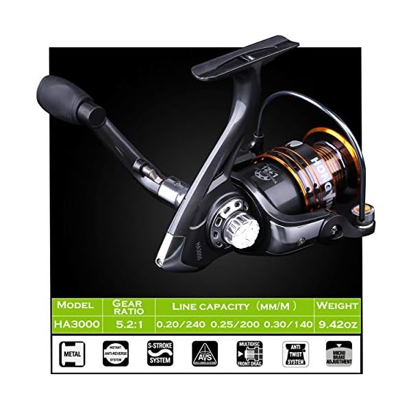 plusinno fishing rod and reel combo
