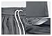 CLSL TM-MTP07-DGY_Large j-XL Tesla Men's Lightweight HyperDri Running Shorts With Pockets MTP07