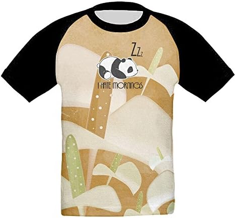 SHIRTS CVCV I Hate Mornings Girls Ordinary Winter. T-Shirt