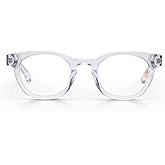 eyebobs - Waylaid | Premium Reading Glasses for Men and Women | Round Frame for Average Faces | Available in 0.0x - 4.0x