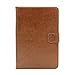 iPad Mini 1/2/3 Case-LittleMax Smart Embossed Leather Case Pure Color [Magnetic Closure] Stand Case with [Cards Holder] for Apple iPad Mini 3 2 1 [Free Cleaning Cloth,Stylus Pen]-#1-Brown