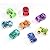 5PCS Kids Children Boy Toy Transparent Racing Pull Back Cars Xmas Party Gift Set