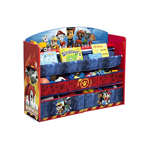 Delta Children Deluxe Book & Toy Organizer, Nick Jr. PAW Patrol