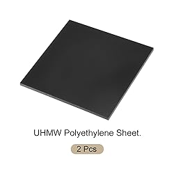 Rebower 2pcs 6 x 6 Inch UHMW Polyethylene