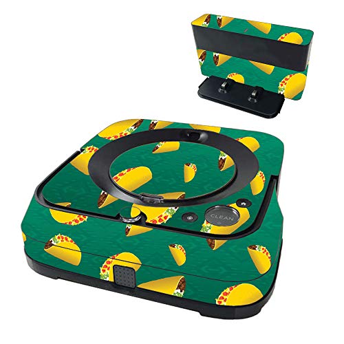 MightySkins Skin Compatible with iRobot Braava Jet m6 - Tacos | Protective, Dur…