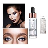 Liquid Highlighter Makeup Glow Face Contour Bronze Make Up, Waterproof Glitter Brighten Shimmer Highlighter (#1)