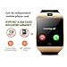 Agkey Smartwatch Unlocked Watch Cell Phone Bluetooth Smart Watch with Camera Handsfree Call for Samsung LG HTC Motorola Huawei BLU Android Smartphones Men Women Boys Girls Birthday