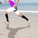 Compression Socks for Men&Women by Upsimples, 5-Pairs Support Socks for Reducing Swell in Feet, 15-20mmHg Compression Stockings for Promoting Blood Circulation & Reduce Pain on Legs, XXL