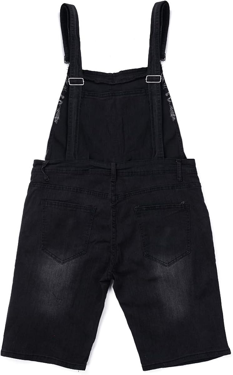 mens denim romper