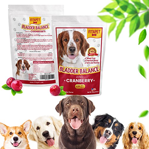 Fitapet Cranberry for Dogs Soft Chews Promotes Bladder Control