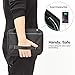 BGTREND Electronics Travel Organizer, Oxford Cable Bag with Strap, Large Tech Organizer Case, Black