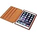 KAVAJ iPad Air 2 Leather case Cover Hamburg Cognac Brown - Genuine Leather with Stand-up Feature. Thin Smart Cover as Premium Accessory for The Original Apple iPad Air 2