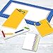 School Adventures Teacher Adhesive Sticky Note Pack / 5 Classroom Student Sticky Note Pads / 50 Daycare Educator Tutor Paper Sheets Per Pad/Made in The USA
