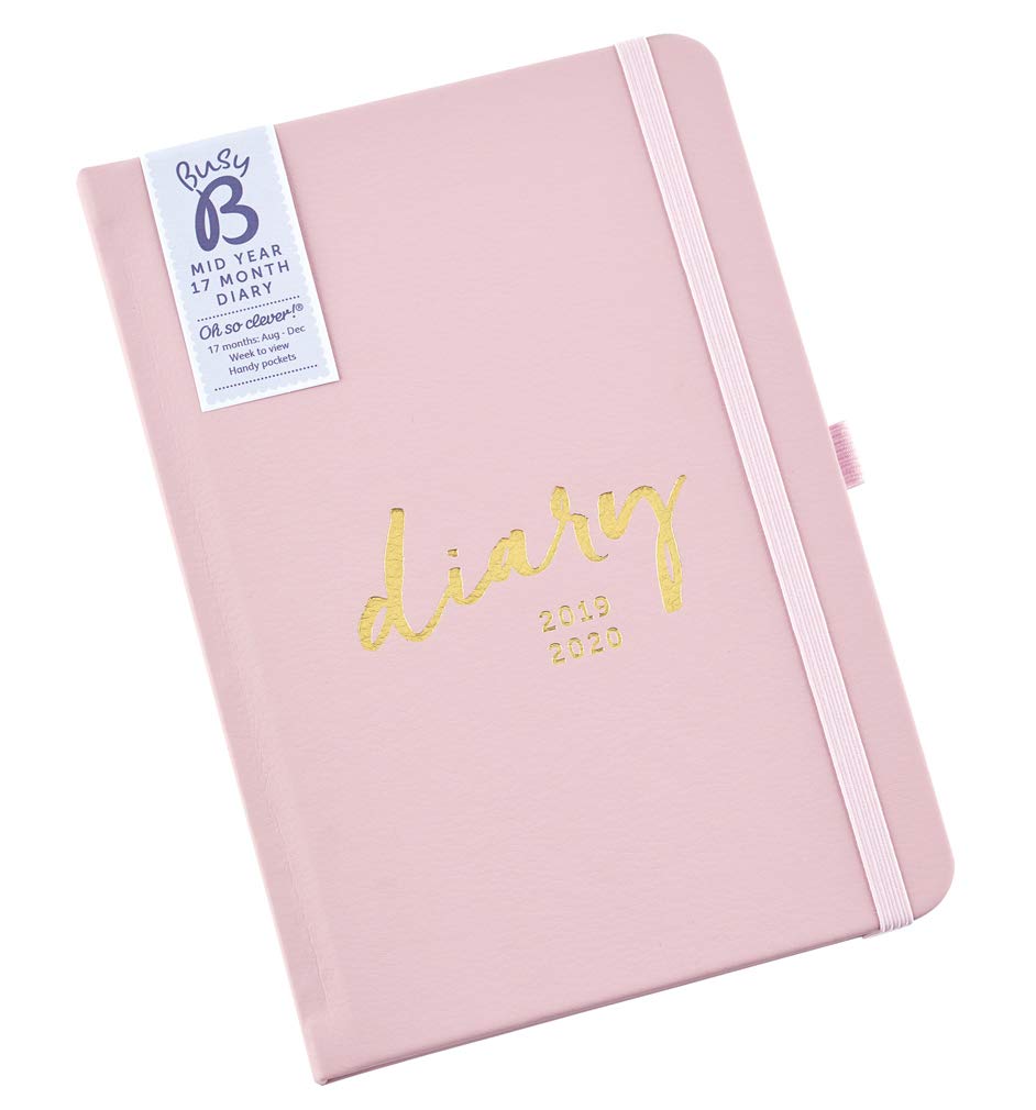 Amazon.com : Busy B Mid-Year 17 Month Diary 2019-20 - Week ...