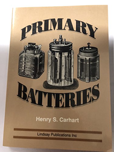Primary Batteries 1559180536 Book Cover