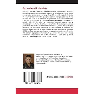 Agricultura Sostenible (Spanish Edition)