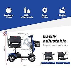 Metro Mobility USA Patriot Compact Travel Electric
