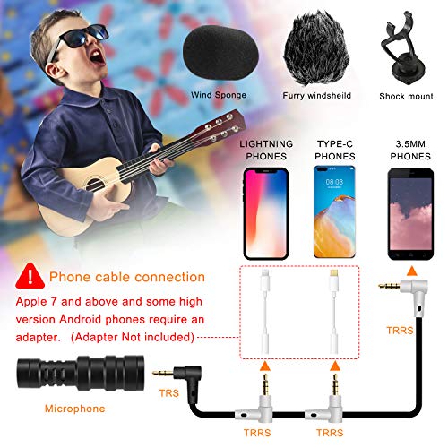 Vlogging Kit for Phone Video Recording, Sutefoto Vlogger Smartphone