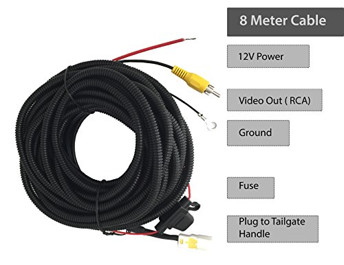 Master Tailgaters Chevrolet Silverado/GMC Sierra 2007-2013 BLACK Tailgate Backup Reverse Handle with Camera WITH Key Hole Plug