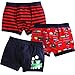 Vaenait Baby 2T-7T Kids Boys Boxer Briefs 3-Pack Set Choo Choo Train S