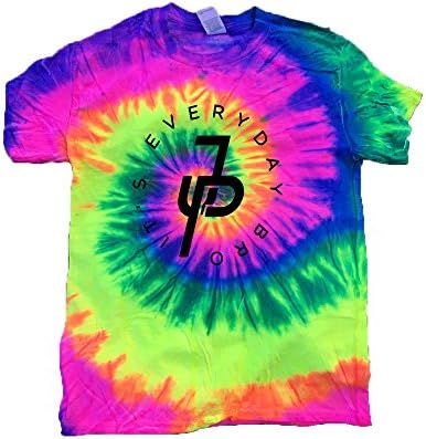 JasCouplesApparels Tie-Dye Kids T-Shirt Black Design It’s Everyday Bro Tie Dye