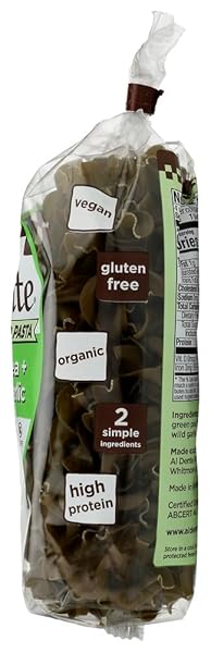 AL DENTE ORGANIC GREEN PEA & WILD GARLIC PASTA, 227 GR