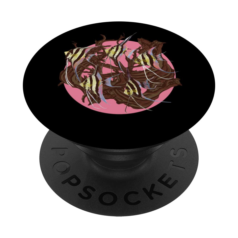 Altum Angelfish Pterophyllum Fish Keeper Aquarist PopSockets Swappable PopGrip