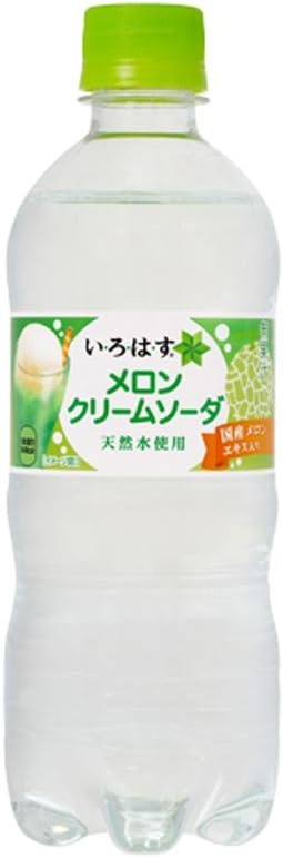 Amazon い ろ は す メロンクリームソーダ 515mlpet 24本 2ケース 販売 安心のコカ コーラ社直送 I Lohas い ろ は す 食品 飲料 お酒 通販