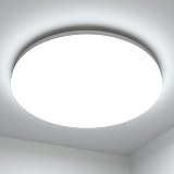 Lepro 15W LED Ceiling Light IP54 Dome Flush Mount Bathroom Light view 2