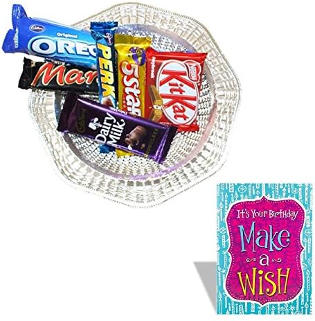 Chocolate Hamper with Happy Birthday Greeting Card 527