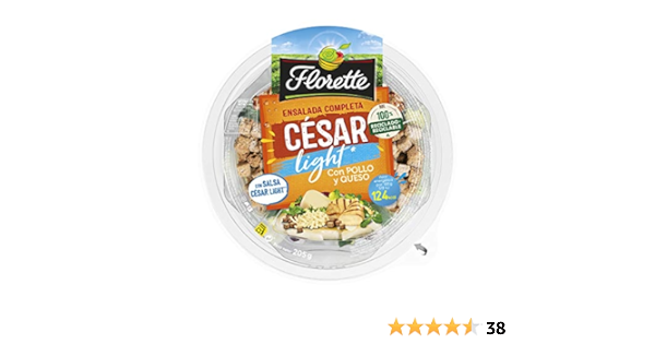 Florette Ensalada Completa César Light, 205g : Amazon.es ...