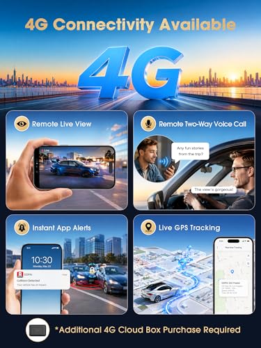 DDPAI 4K+2K Dash Cam for Cars Front and Rear, STARVIS2 IMX678 Dual HDR Dashcam, 64G Card Included, 5G WiFi6, 2K/60FPS, GPS, 3" IPS, AI ISP Night Vision, 24H Parking Mode, 4G Available, Z60 Master