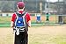 Athletico Baseball Bat Bag - Backpack for Baseball, T-Ball & Softball Equipment & Gear for Kids, Youth, and Adults | Holds Bat, Helmet, Glove, & Shoes | Separate Shoe Compartment, & Fence Hook (Black)