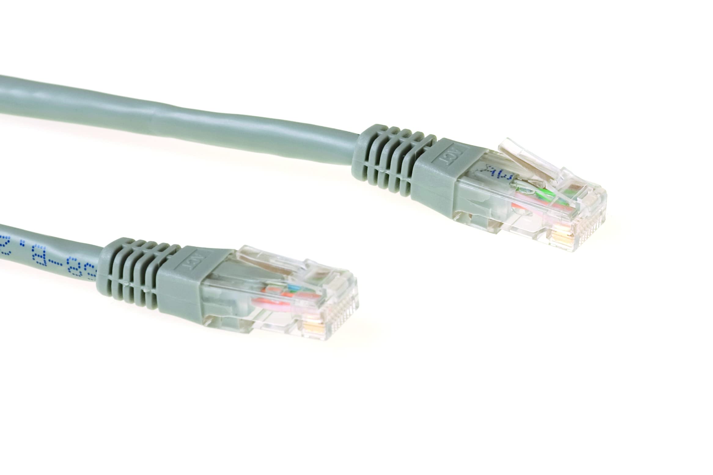 ACT CAT6 U/UTP GREY 1.00M