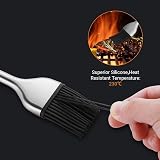 Zerodis Silicone Basting Brush Heat Resistant Pastry BBQ Grill Baking Kitchen view 8