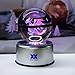 3D Crystal Ball Fancy LED Lighting and Spinning Primary Base Advance 3D Laser Engraving Valentine Children's Gift (Charizard)