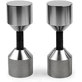 CNWZYMX 2 Pcs Stainless Steel Flange Two Hole Pins Set - 1-1/8'' Diameter Alignment Pin