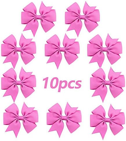Expxon 10 Pcs Butterfly Hair Clip Bow Accessories Hairpin
