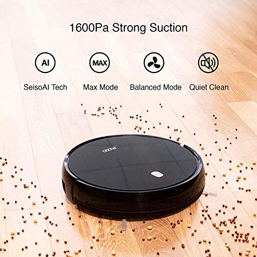 Rozi TidyBot Robot Vacuum Cleaner with Remote Control, 1600Pa, 4