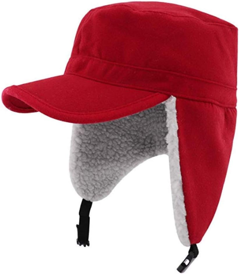 red hunting hat